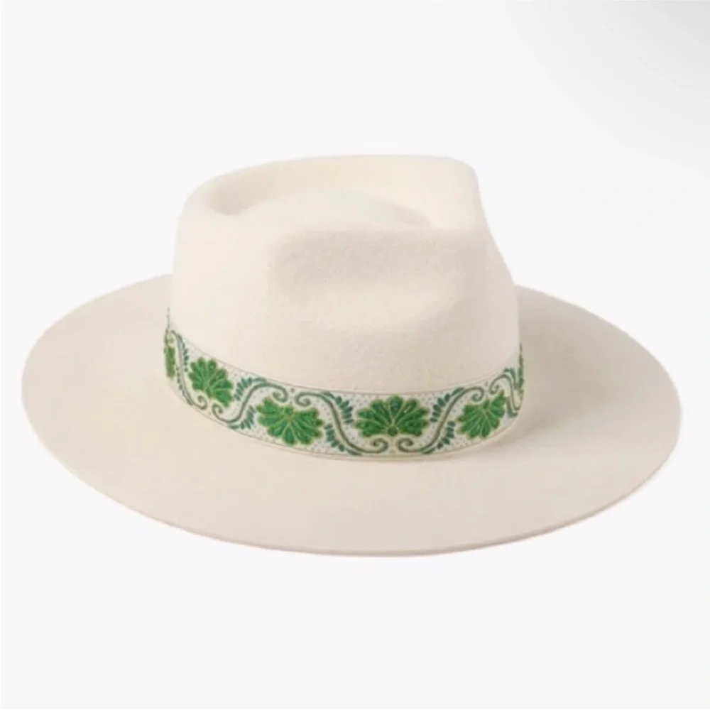 Lack Of Color Ivy Beverly Fedora Hat In White. NWT! Sz S (55cm) & M (57cm) - Picture 10 of 16